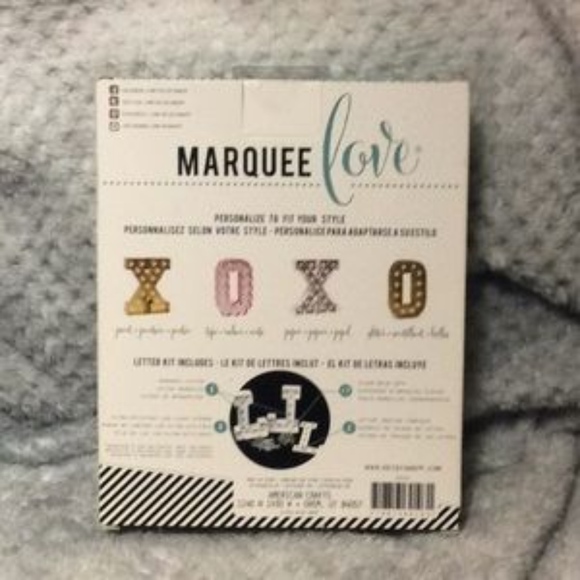 3/$15 X Letter Light up Kit Room Decor NIB - Picture 4 of 5